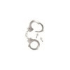 Menottes pour poignet en métal avec 2 clefs pour utilisateurs confirmés 
